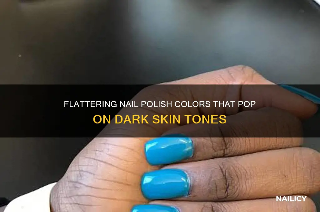 Flattering Nail Polish Colors That Pop On Dark Skin Tones Nailicy — free download