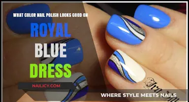 Perfect Nail Polish Colors to Complement Your Royal Blue Dress