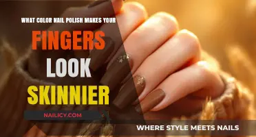 Slimming Nail Polish: Colors to Make Fingers Look Skinnier Instantly