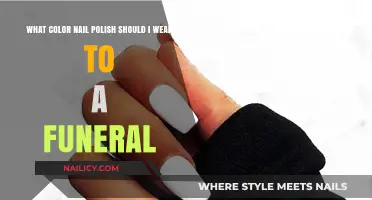 Respectful Nail Polish Colors for Funerals: A Guide to Subtle Elegance