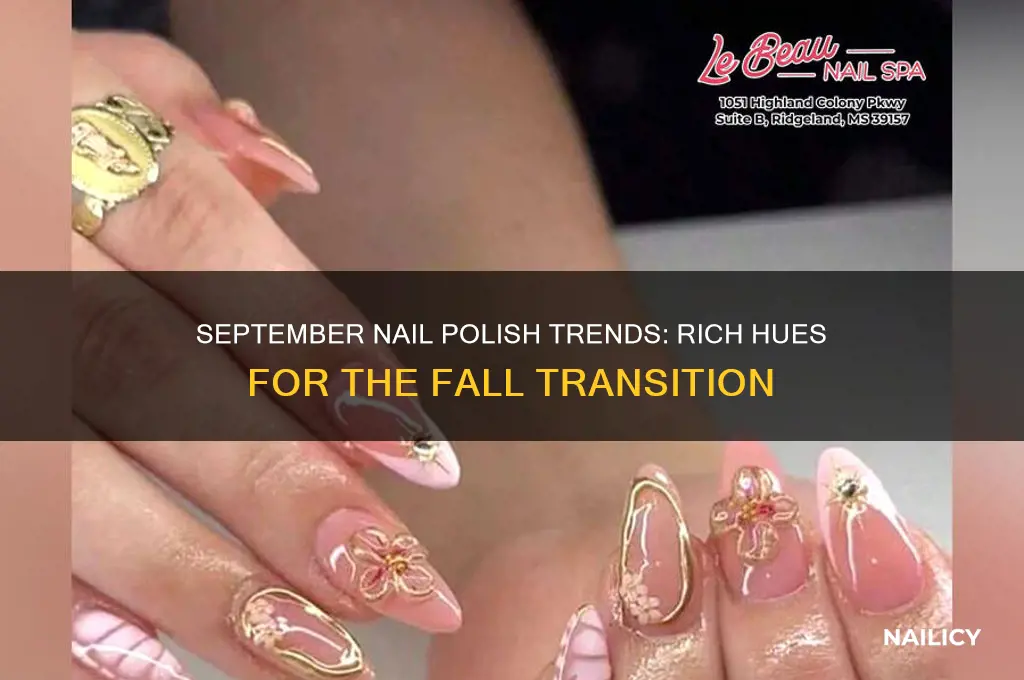 what color nail polish should you wear in september
