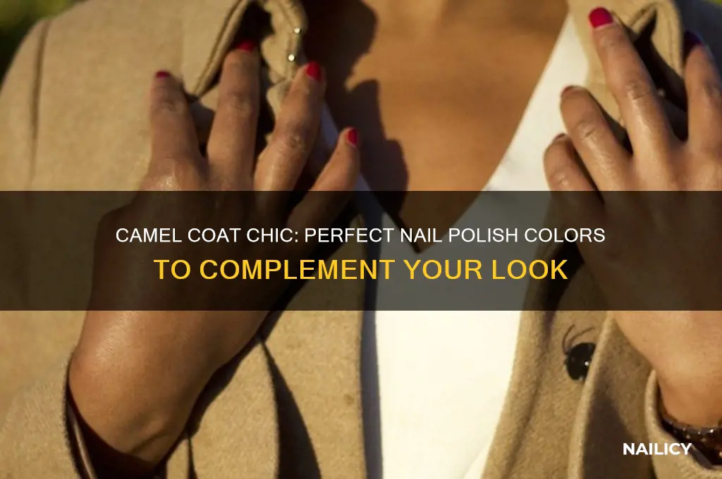 what color nail polish to wear with a camel coat