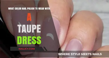 Perfect Nail Polish Colors to Complement Your Taupe Dress