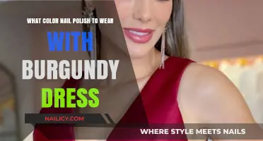 Perfect Nail Polish Colors to Complement Your Burgundy Dress