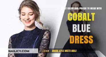 Perfect Nail Polish Colors to Complement Your Cobalt Blue Dress
