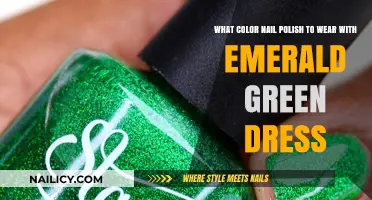 Perfect Nail Polish Colors to Complement Your Emerald Green Dress
