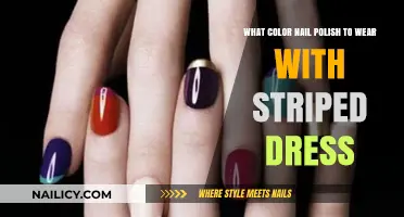 Striped Dress Nail Polish: Perfect Color Matches for a Chic Look