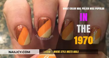 Groovy Hues: 1970s Nail Polish Colors That Defined the Decade