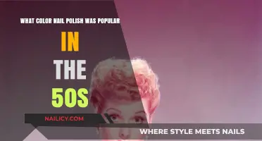 Vintage Glamour: 1950s Most Popular Nail Polish Colors Revealed