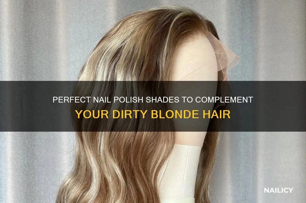 what color nail polish with dirty blonde hair