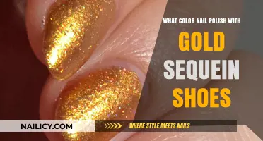 Perfect Nail Polish Colors to Complement Your Gold Sequin Shoes
