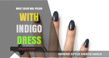 Perfect Nail Polish Colors to Complement Your Stunning Indigo Dress