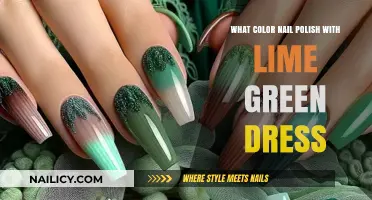 Perfect Nail Polish Colors to Complement Your Lime Green Dress