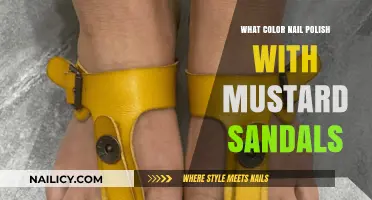 Mustard Sandals: Perfect Nail Polish Colors to Complement Your Summer Look