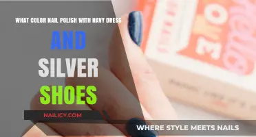 Navy Dress & Silver Shoes: Perfect Nail Polish Colors to Complement