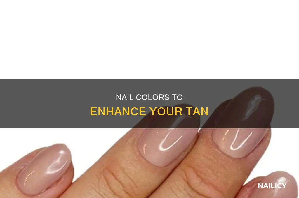 what color nails make you look tan