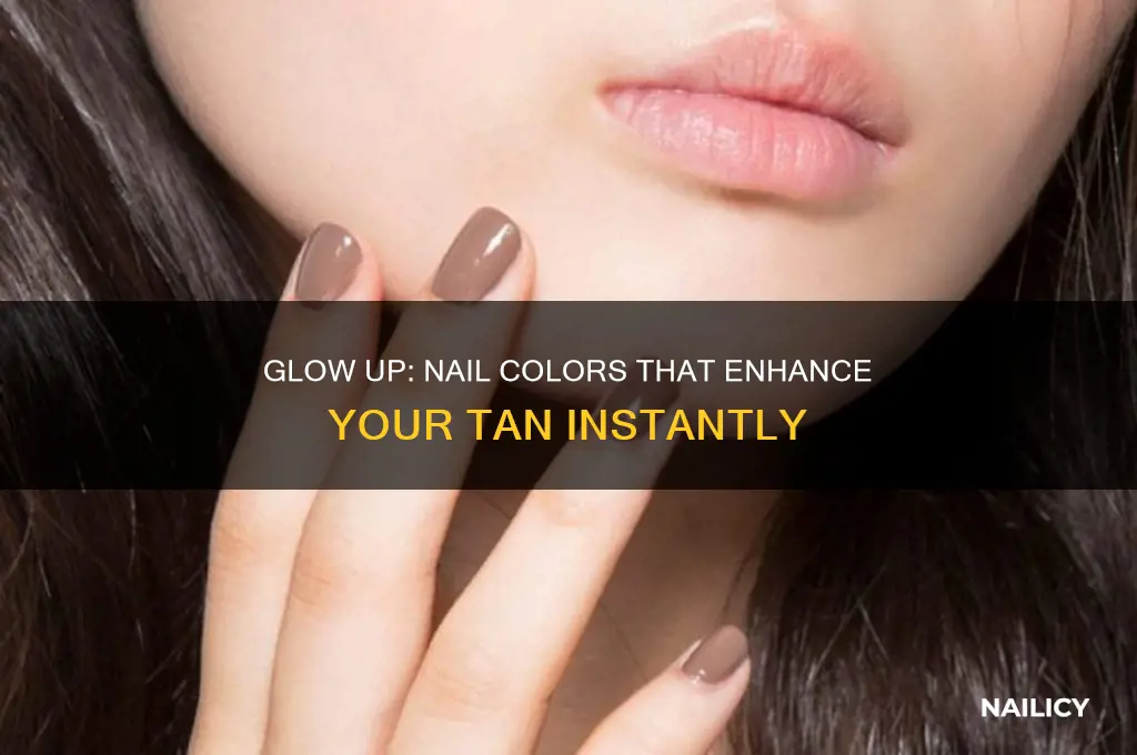 what color nails make you look tanner