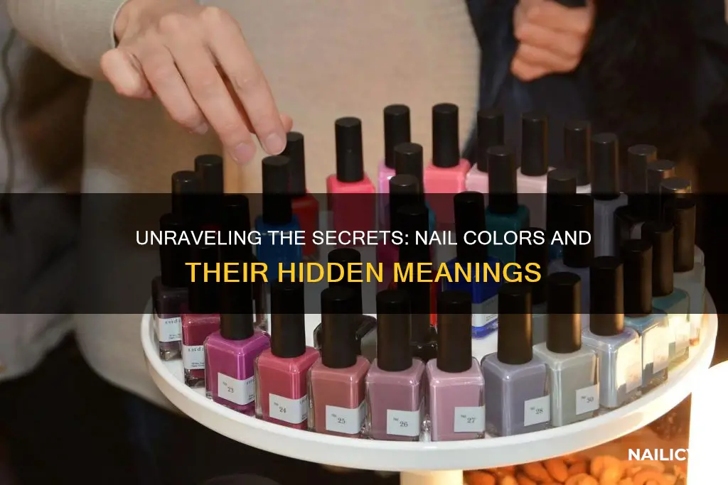 what color nails mean