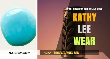 Kathy Lee's Signature Nail Polish Color: A Style Icon's Choice