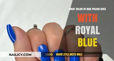 Perfect Nail Polish Shades to Complement Royal Blue Outfits