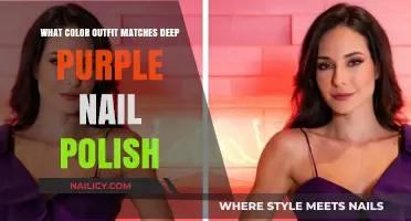 Deep Purple Nails: Perfect Outfit Color Matches for a Bold Look