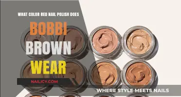 Bobbi Brown's Signature Red Nail Polish: Unveiling Her Go-To Shade