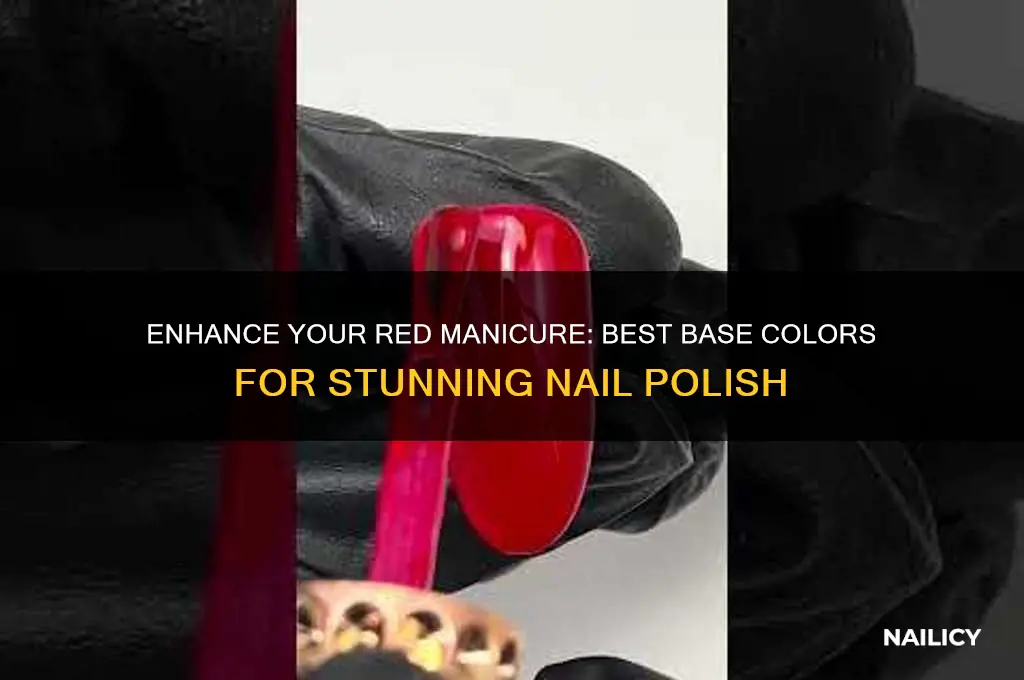 what color should you put under red nail polish