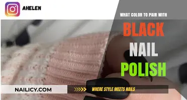 Chic Black Nail Polish: Perfect Color Pairings for Bold Style
