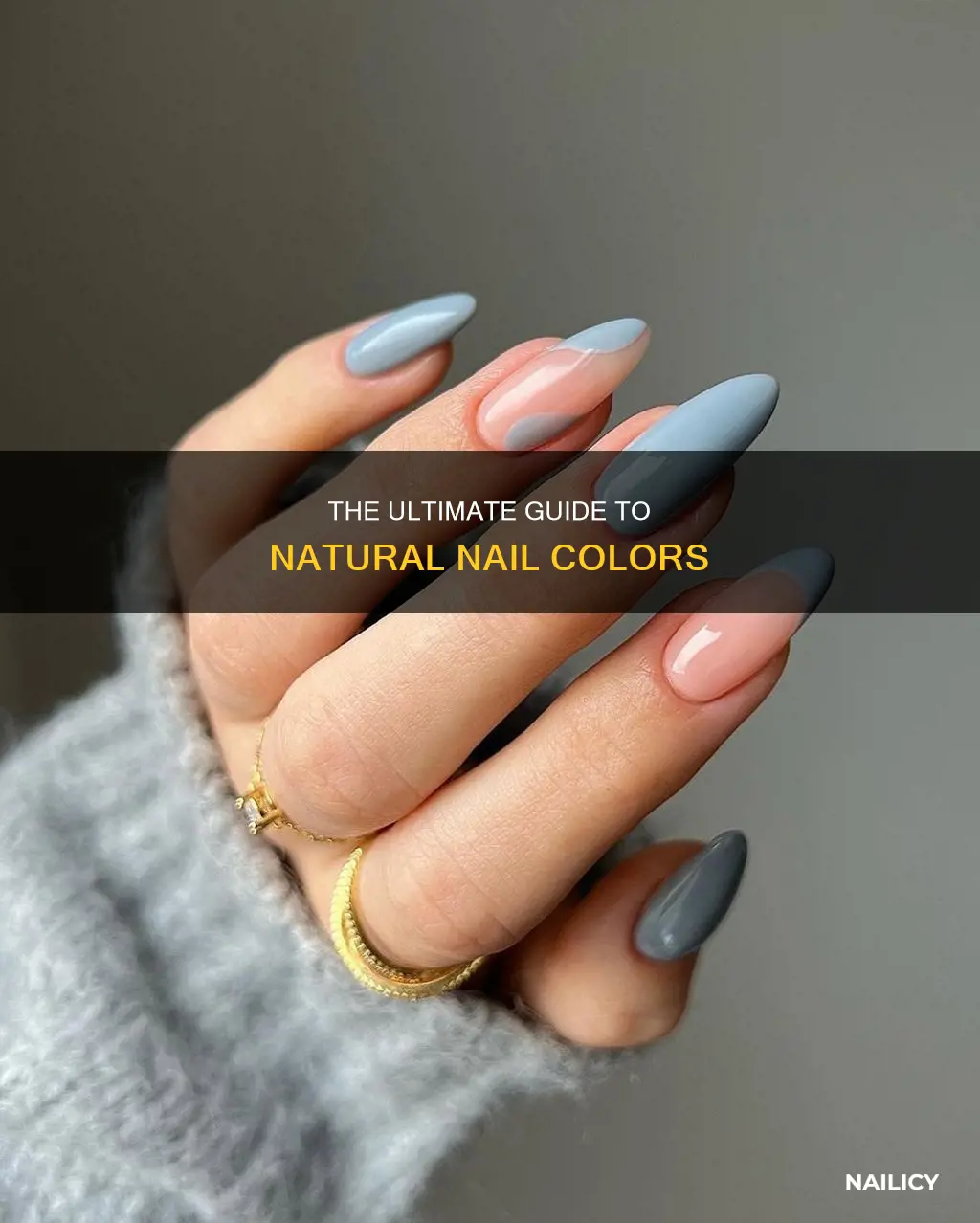 what colors are your finger nails supposed to be