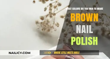 Mixing Colors for Brown Nail Polish: A Creative DIY Guide