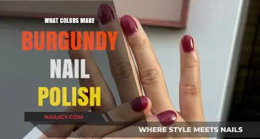 Mixing Shades: Creating the Perfect Burgundy Nail Polish Color