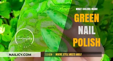Mixing Colors for Green Nail Polish: A Creative DIY Guide
