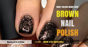 Mixing Nail Polish Colors: How to Create Light Brown Shades