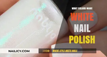 Mixing Colors to Create Perfect White Nail Polish: A Simple Guide