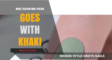 Khaki Chic: Perfect Nail Polish Colors to Complement Your Look