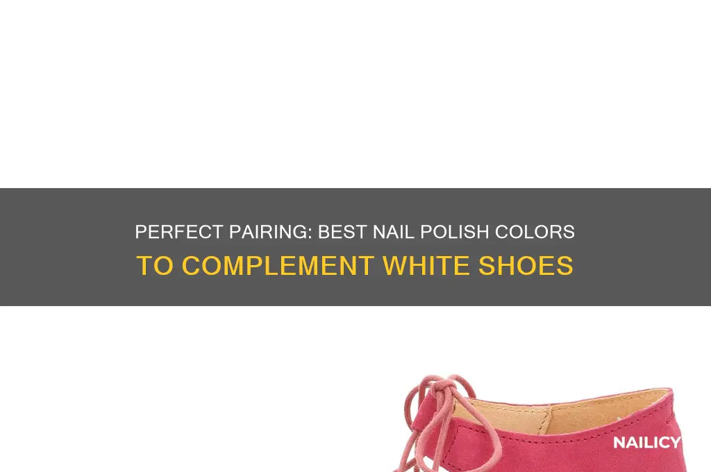 what colour nail polish with white shoes