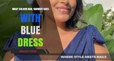 Perfect Nail Polish Shades to Complement Your Stunning Blue Dress