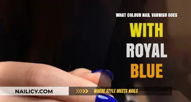 Perfect Nail Polish Shades to Complement Royal Blue Outfits