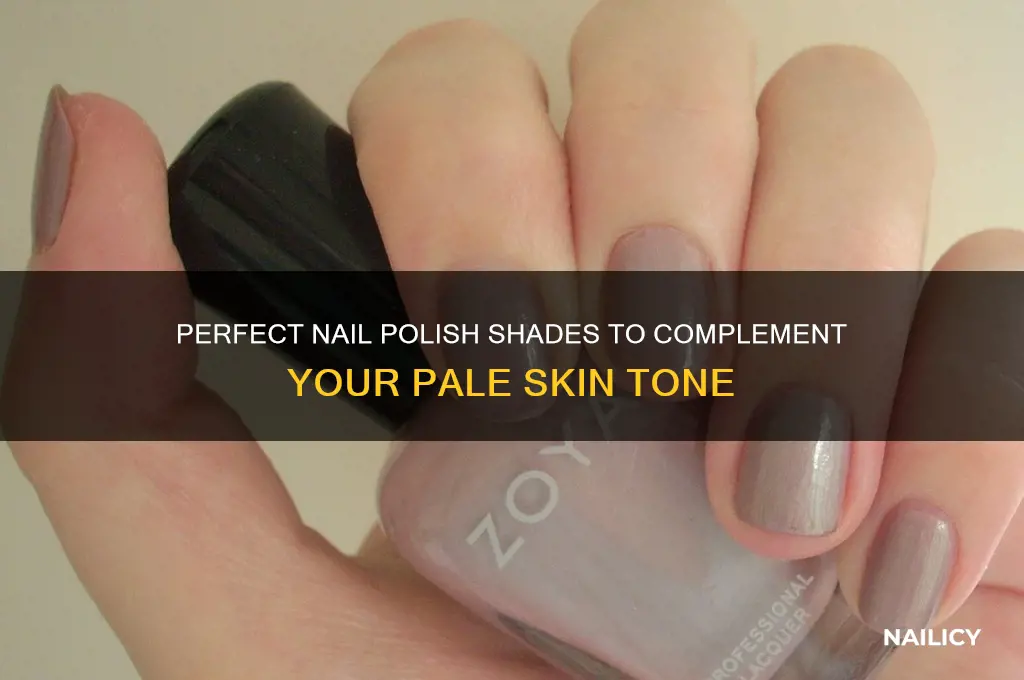 what colour nail varnish suits pale skin