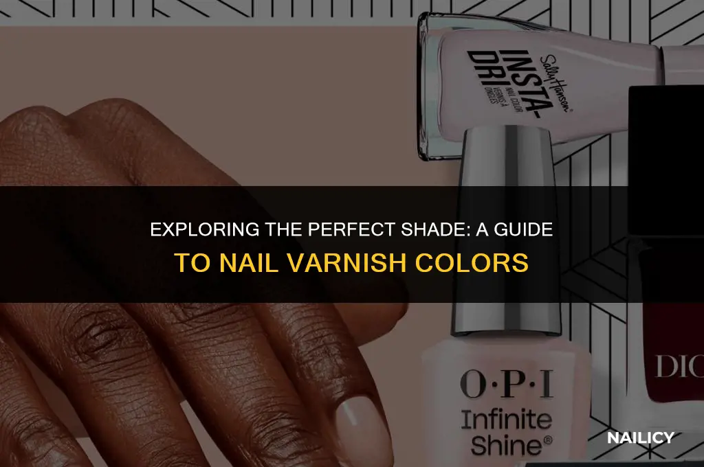 what colour nail varnish