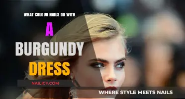 Perfect Nail Colors to Complement Your Stunning Burgundy Dress