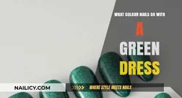 Perfect Nail Colors to Complement Your Stunning Green Dress