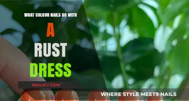 Rust Dress Nail Colors: Perfect Matches for a Stunning Look