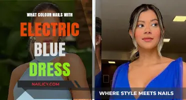 Electric Blue Dress: Perfect Nail Colors to Complement Your Bold Look