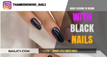 Chic Black Nail Combos: Perfect Colors to Pair for Bold Style
