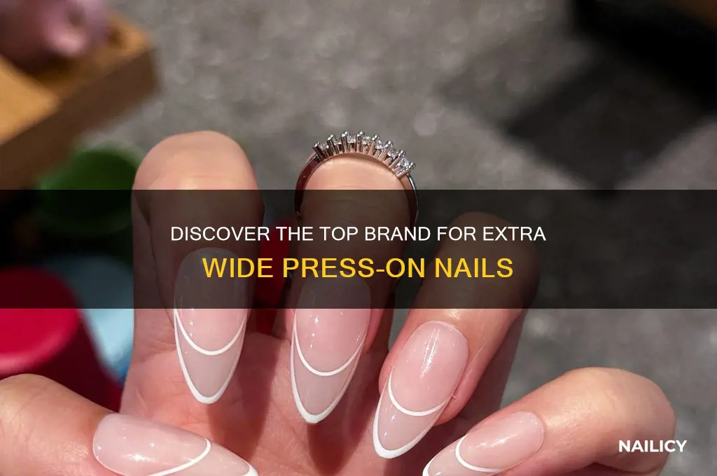 what company makes extra wide press on nails