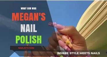 Megan's Nail Polish Color: Unveiling the Trendy Shade She Wore