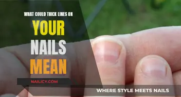 Thick Lines on Nails: What Your Body May Be Telling You
