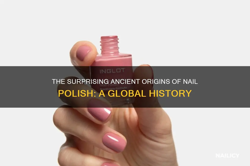 what country did nail polish originated in
