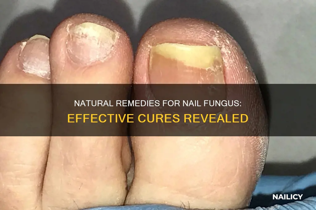 what cures finger nail fungus